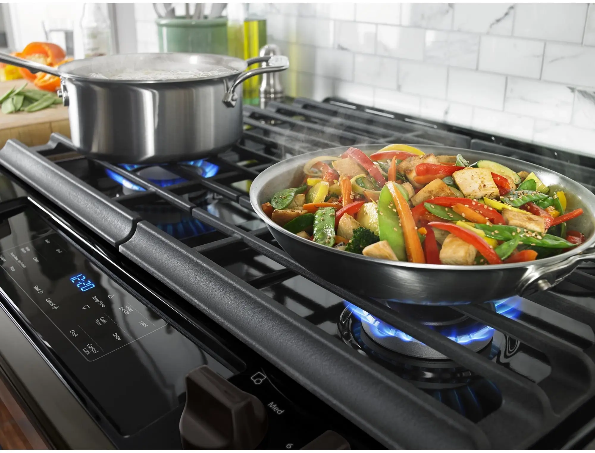 Whirlpool WEG515S0FV Black Stainless Steel