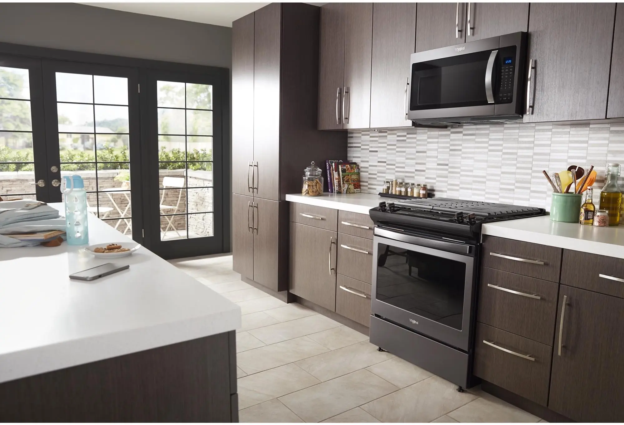 Whirlpool WEG515S0FV Black Stainless Steel