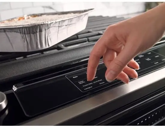 Whirlpool WEG515S0FS Black on Stainless Steel