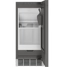 15 Inch Under Counter Panel Ready Ice Maker with Nugget Ice, LED Lighting, Ice Scoop, Clean Reminder Light, 50lbs Daily Production, 26 Lbs. Capacity, and UL Listed (Panel Required)