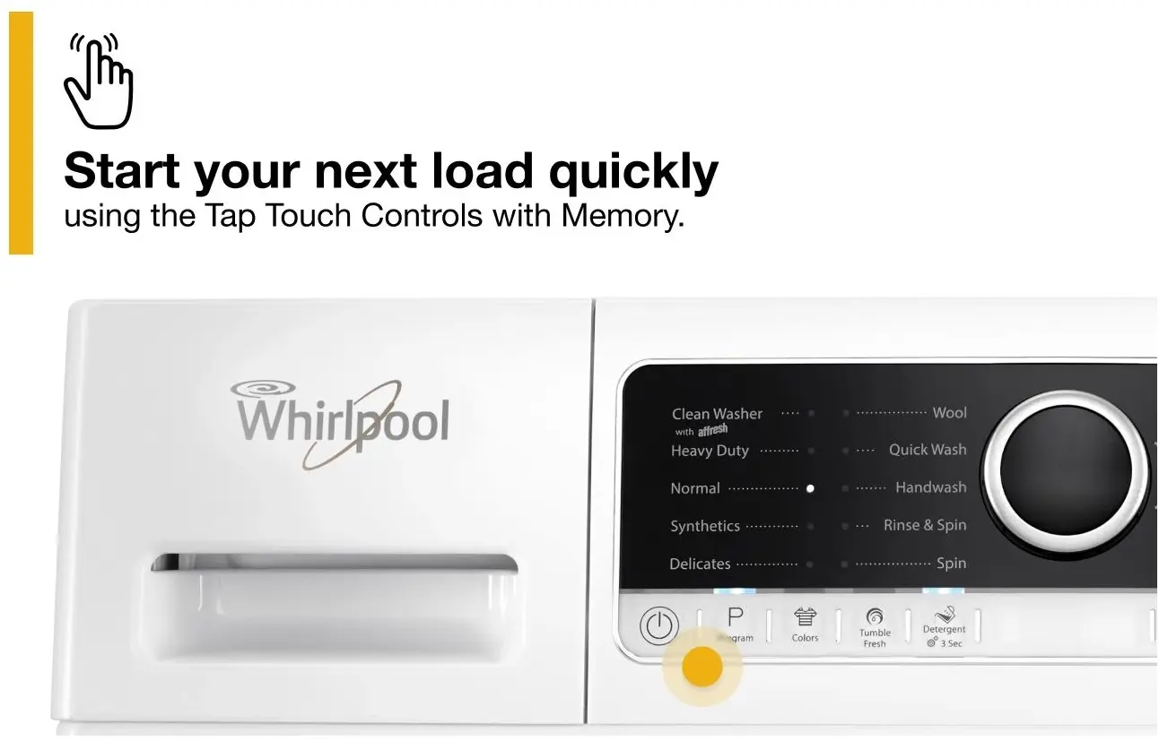Whirlpool WFW3090JW White