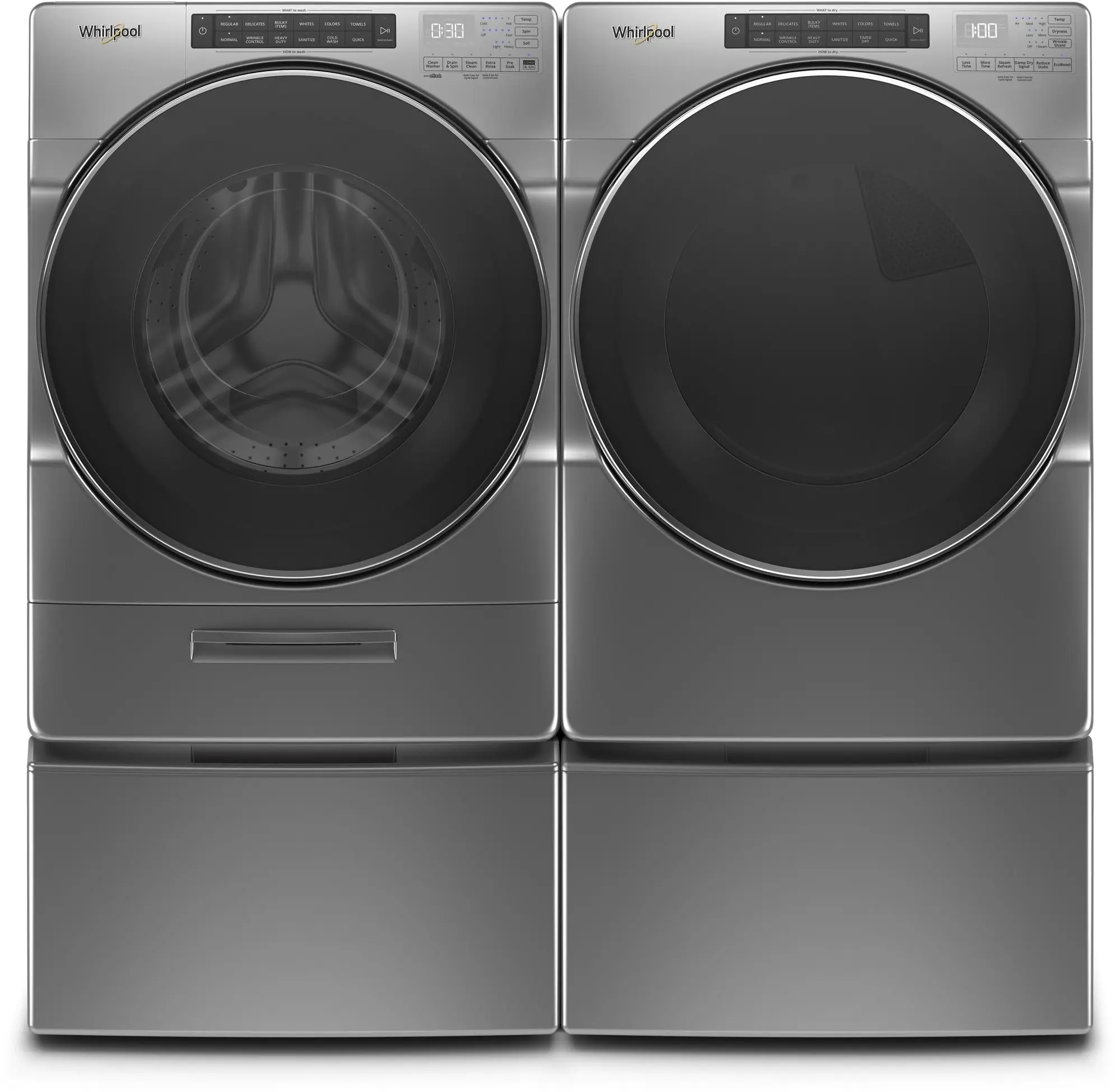 Whirlpool WFW6620HC Chrome Shadow
