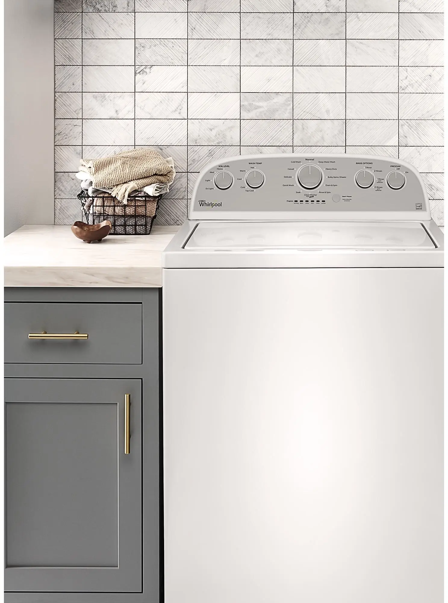 Whirlpool WTW5000DW White