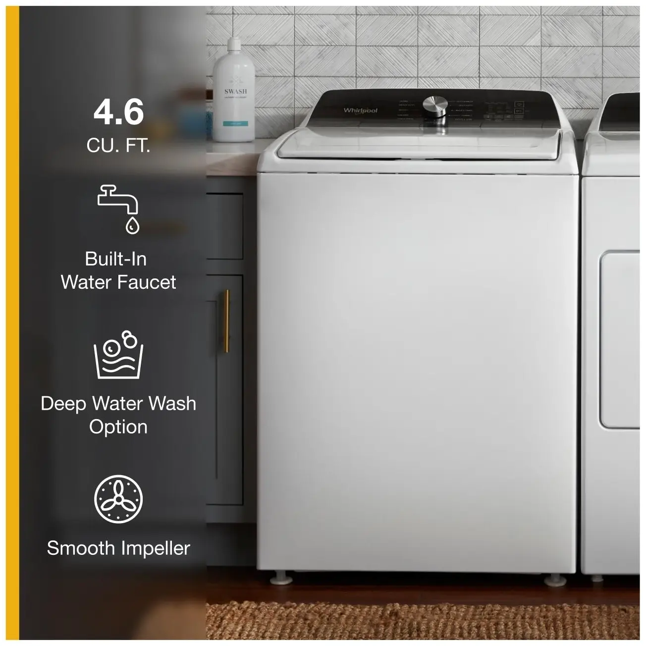 Whirlpool WTW5010LW White
