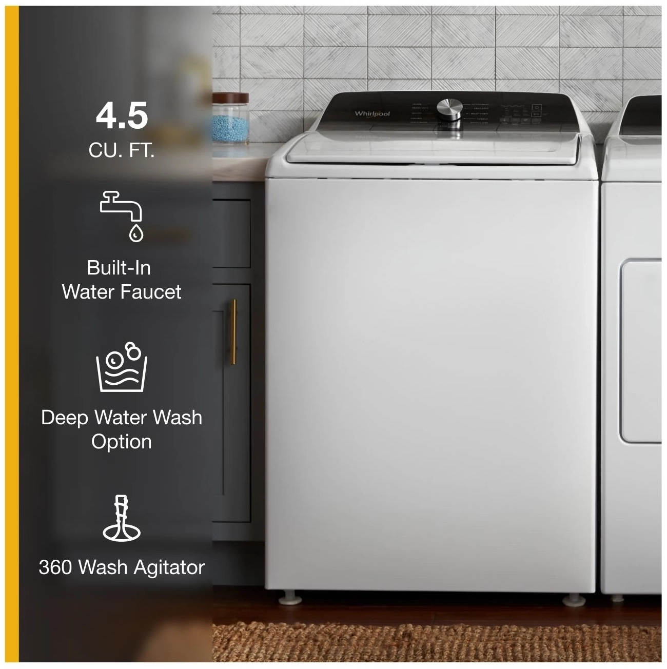 Whirlpool WTW5015LW White