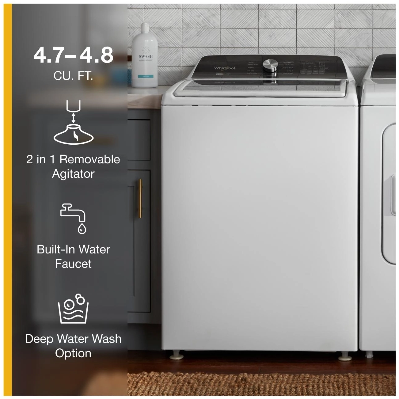 Whirlpool WTW5057LW White