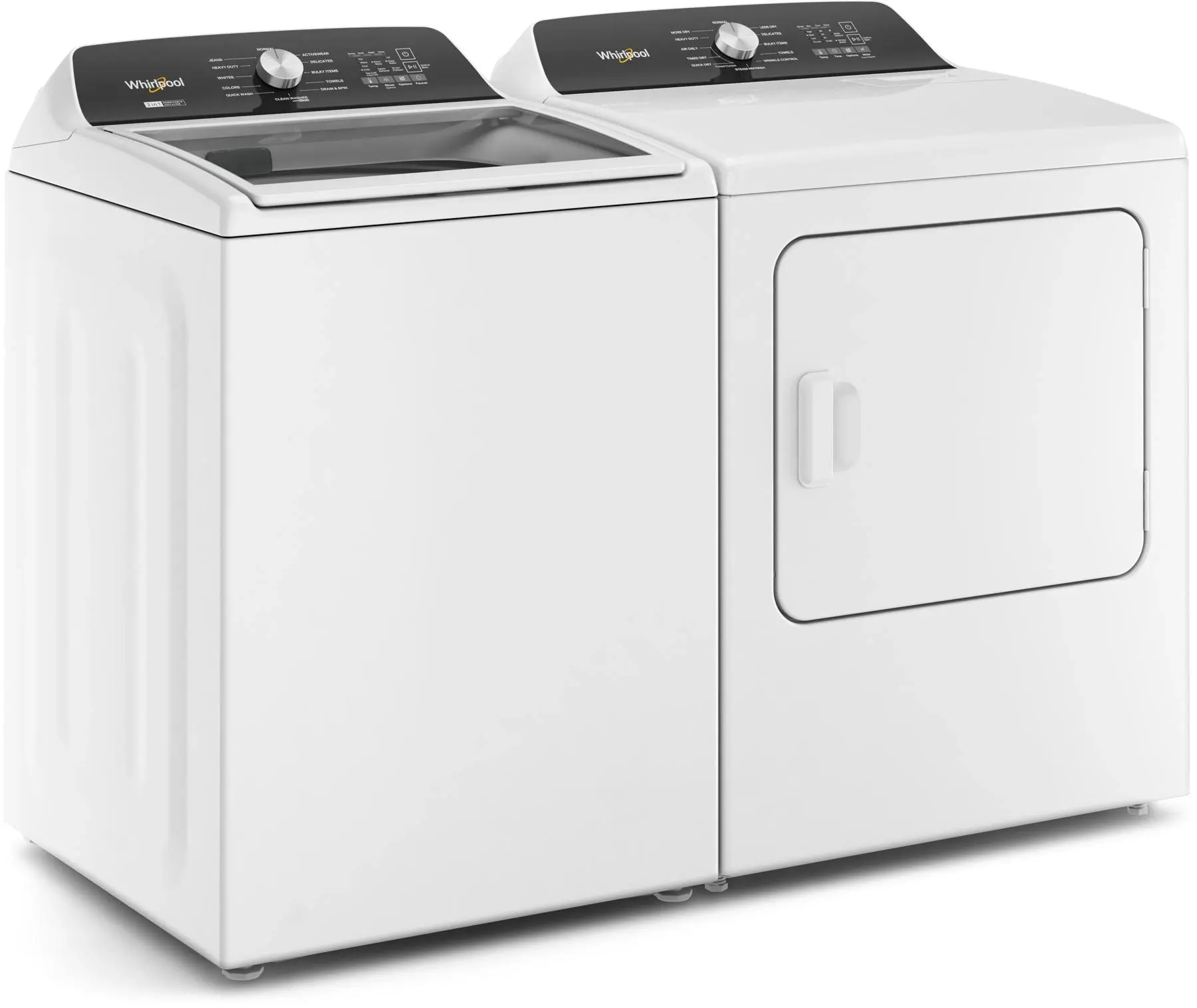 Whirlpool WTW5057LW 4.7 cu. ft. Top Load Washer White | Plesser's