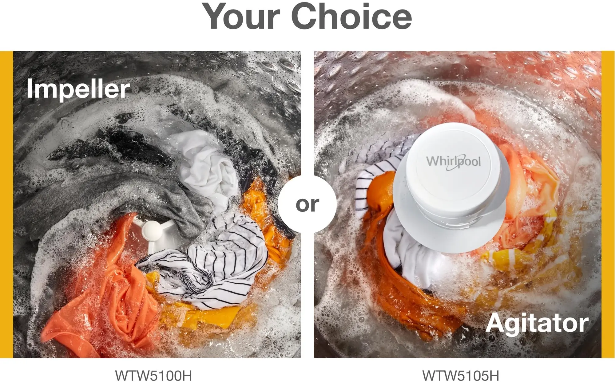 Whirlpool WTW5100HC Chrome Shadow