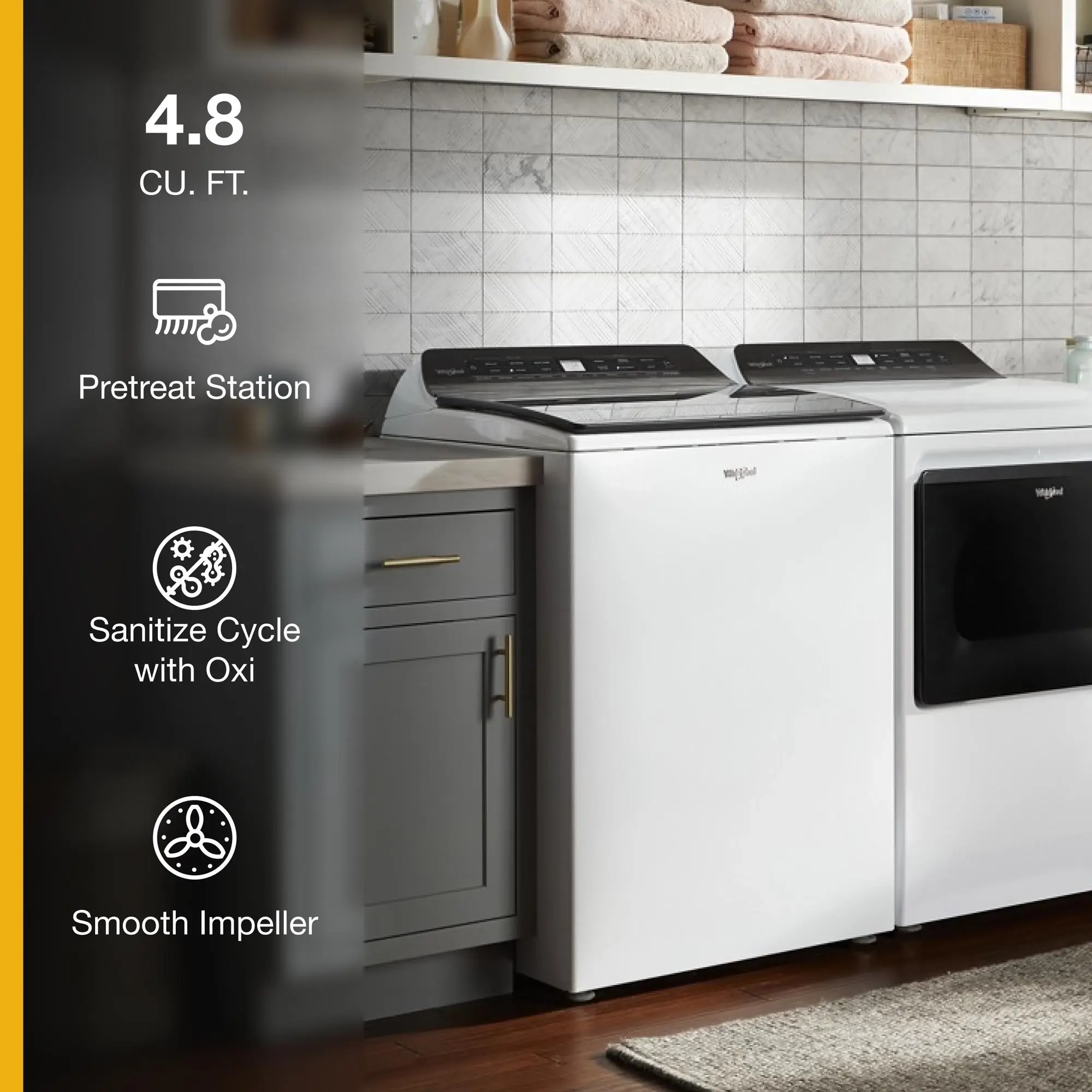 Whirlpool WTW5100HW White