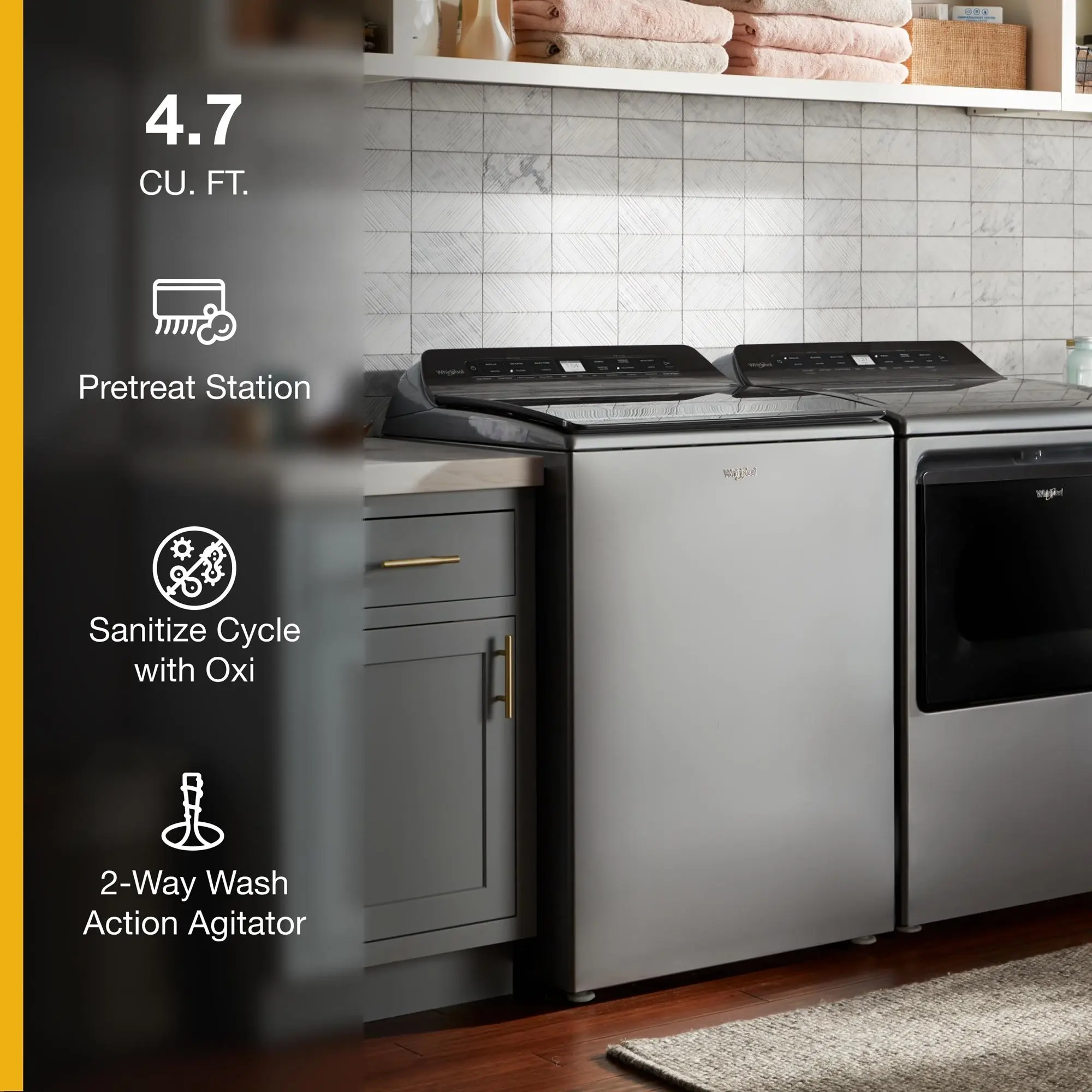 Whirlpool WTW5105HC Chrome Shadow