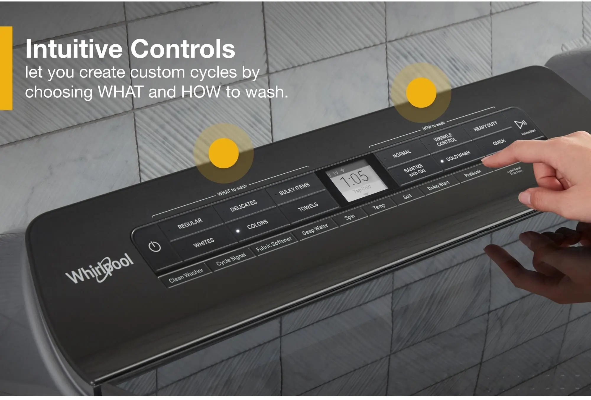 Whirlpool WTW5105HC Chrome Shadow