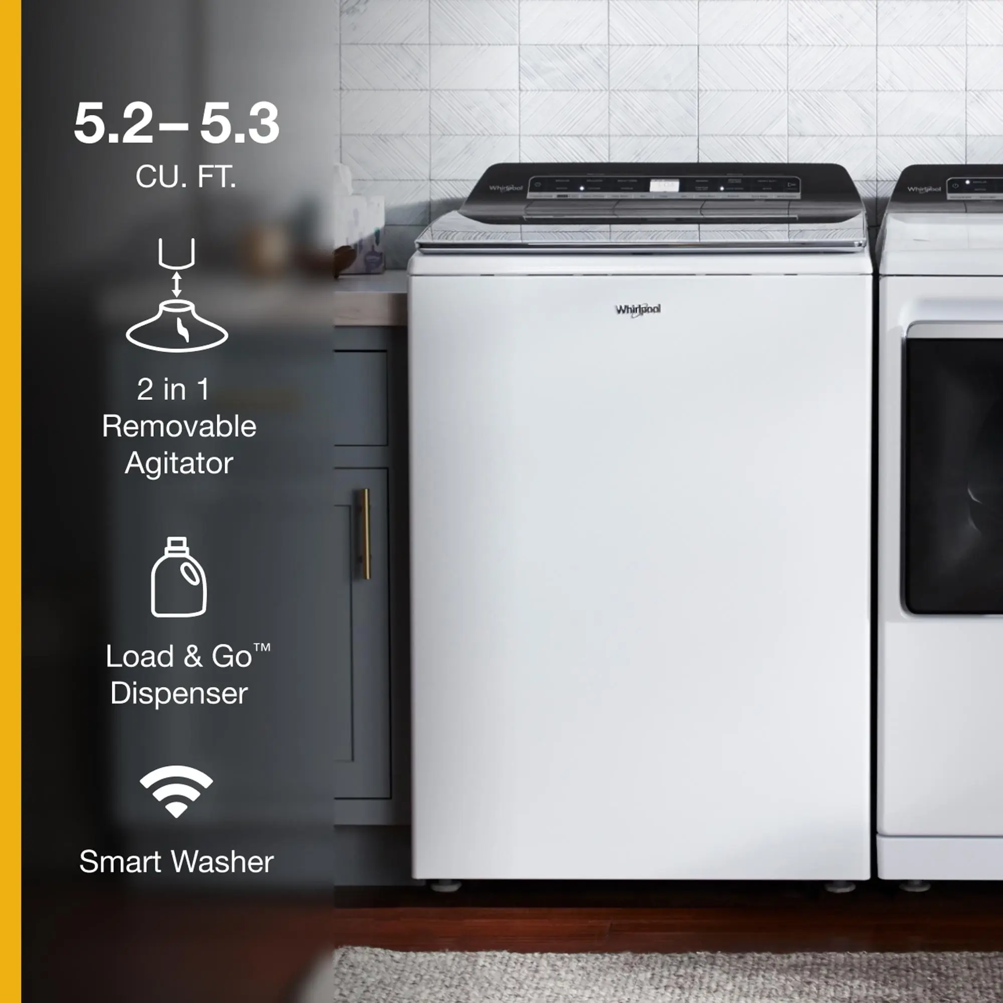 Whirlpool WTW8127LW White