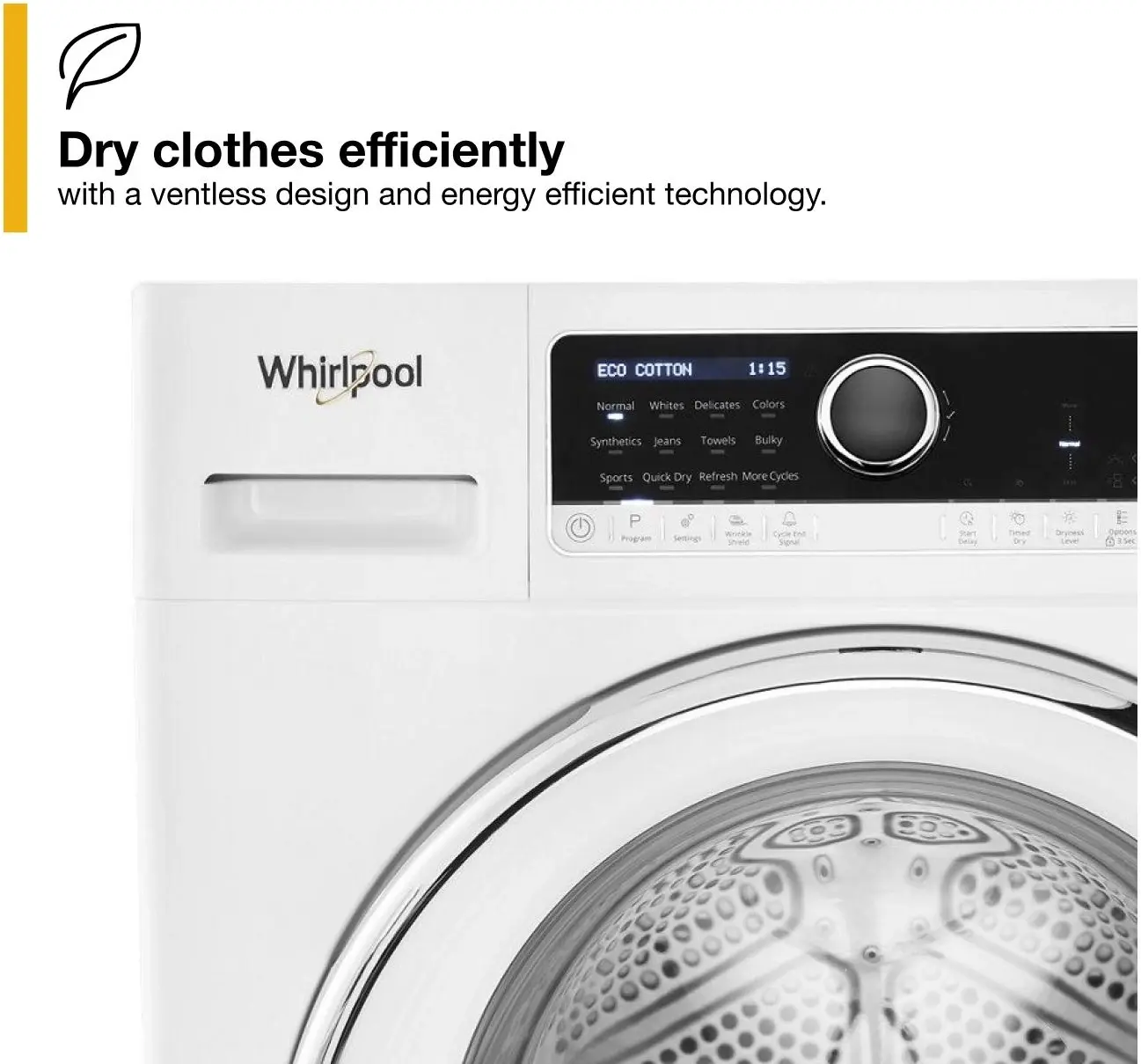 Whirlpool WCD5090JW White