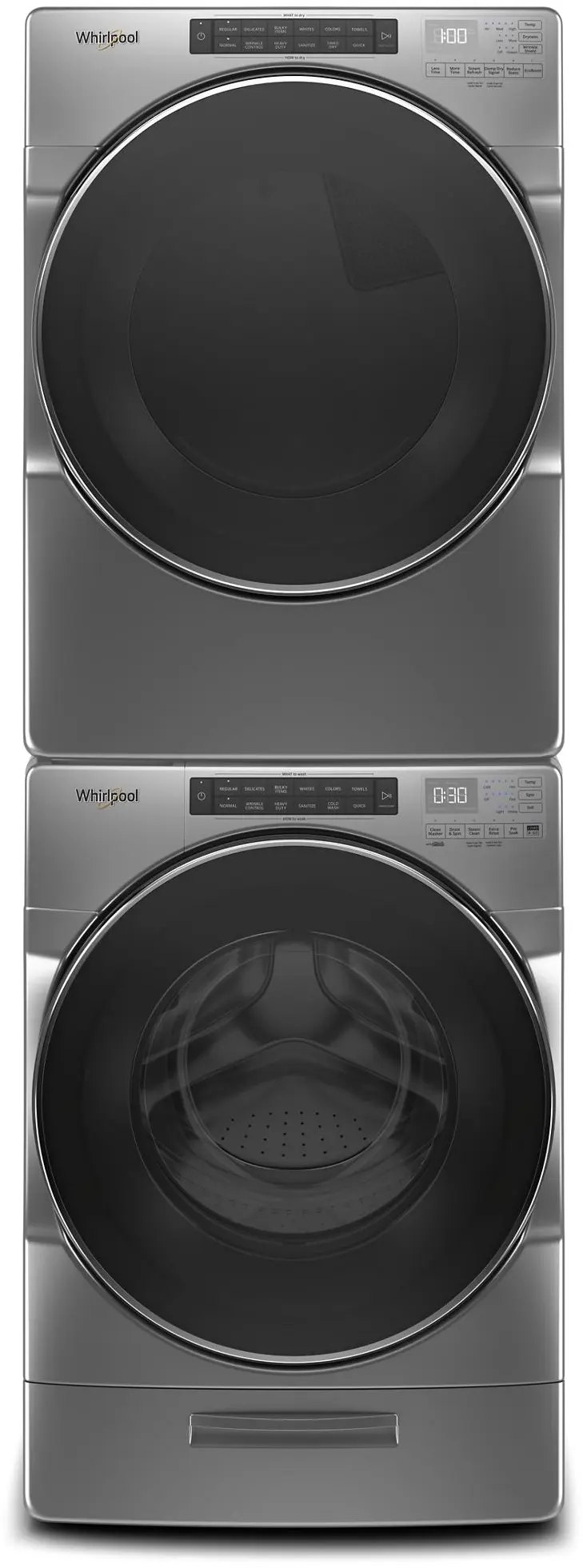 Whirlpool WED6620HC Chrome Shadow