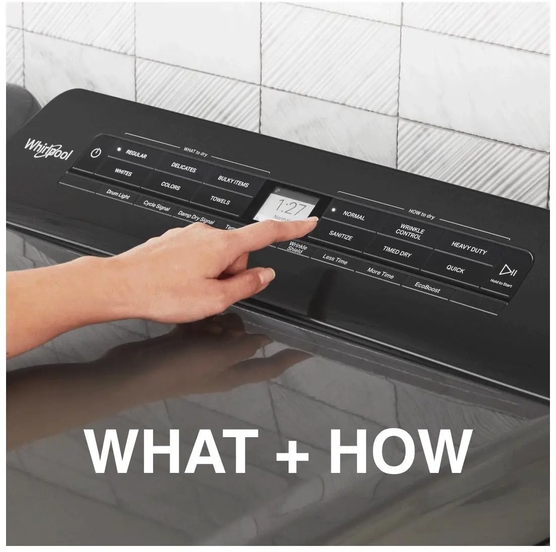 Whirlpool WGD5100HC Chrome Shadow
