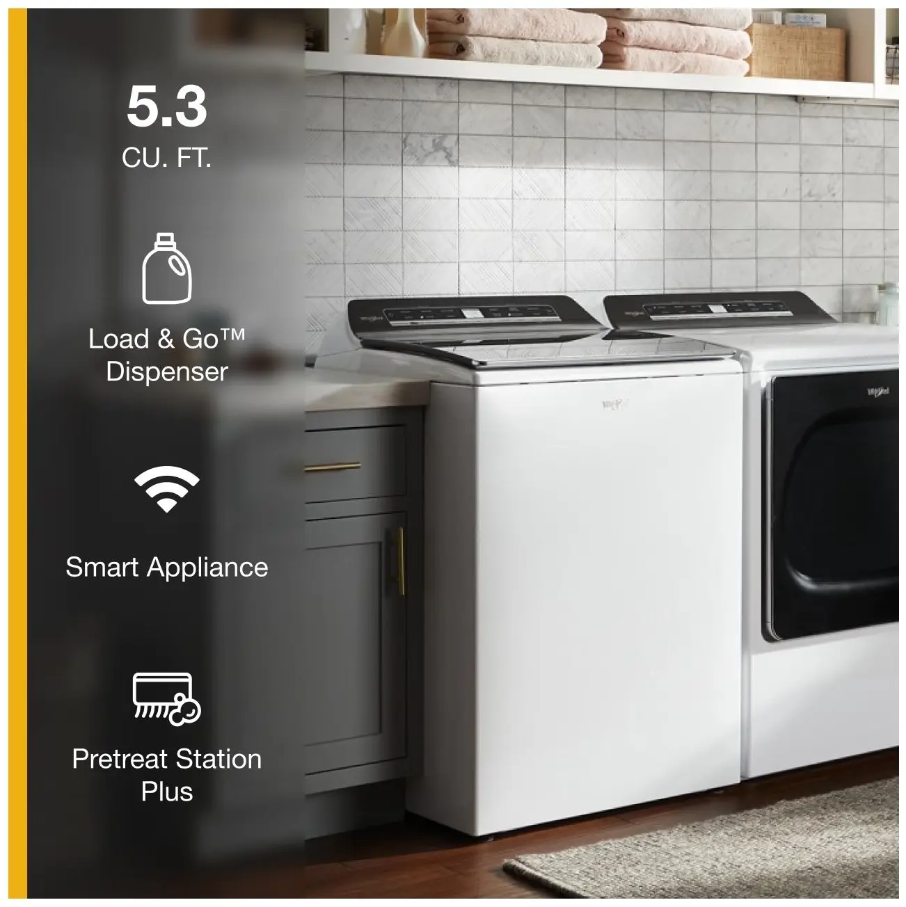 Whirlpool WTW8120HW White