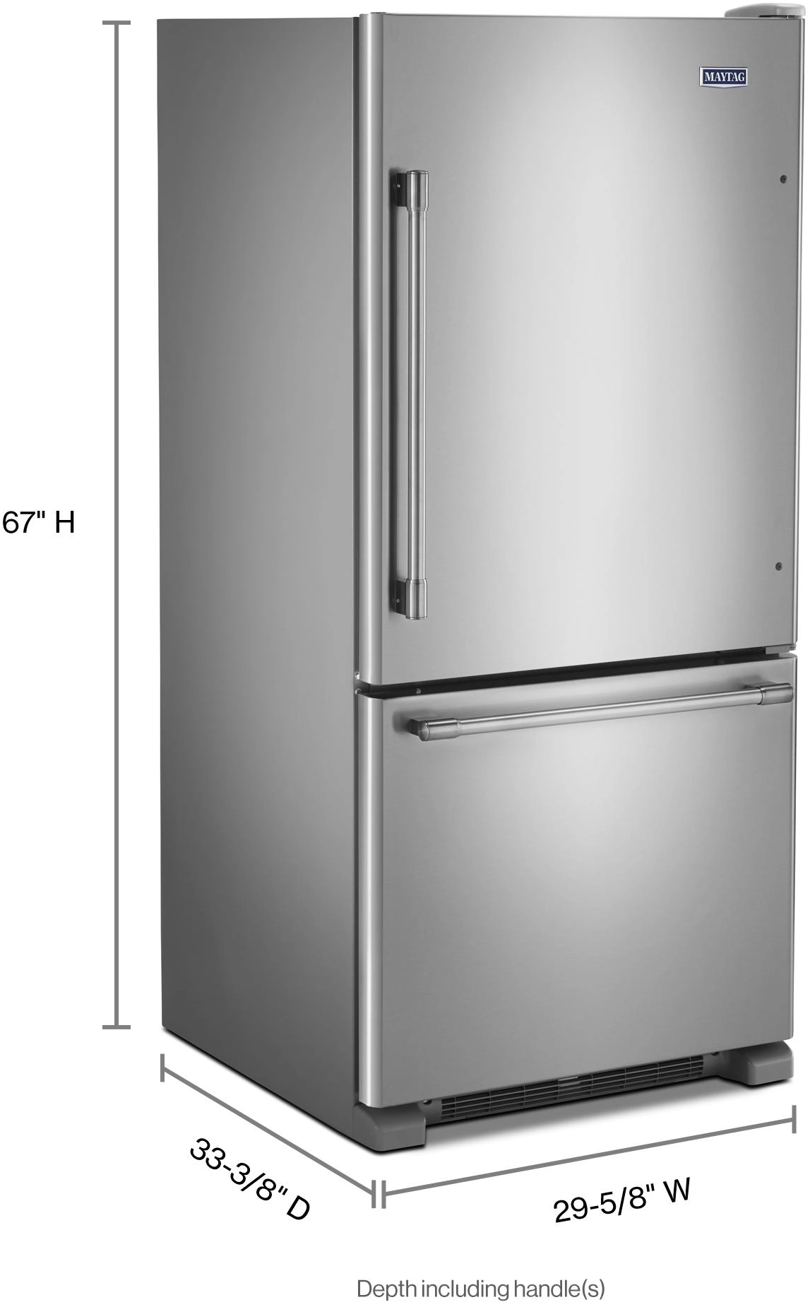 Maytag MBF1958FEZ Stainless Steel with Fingerprint Resistant, Right ...