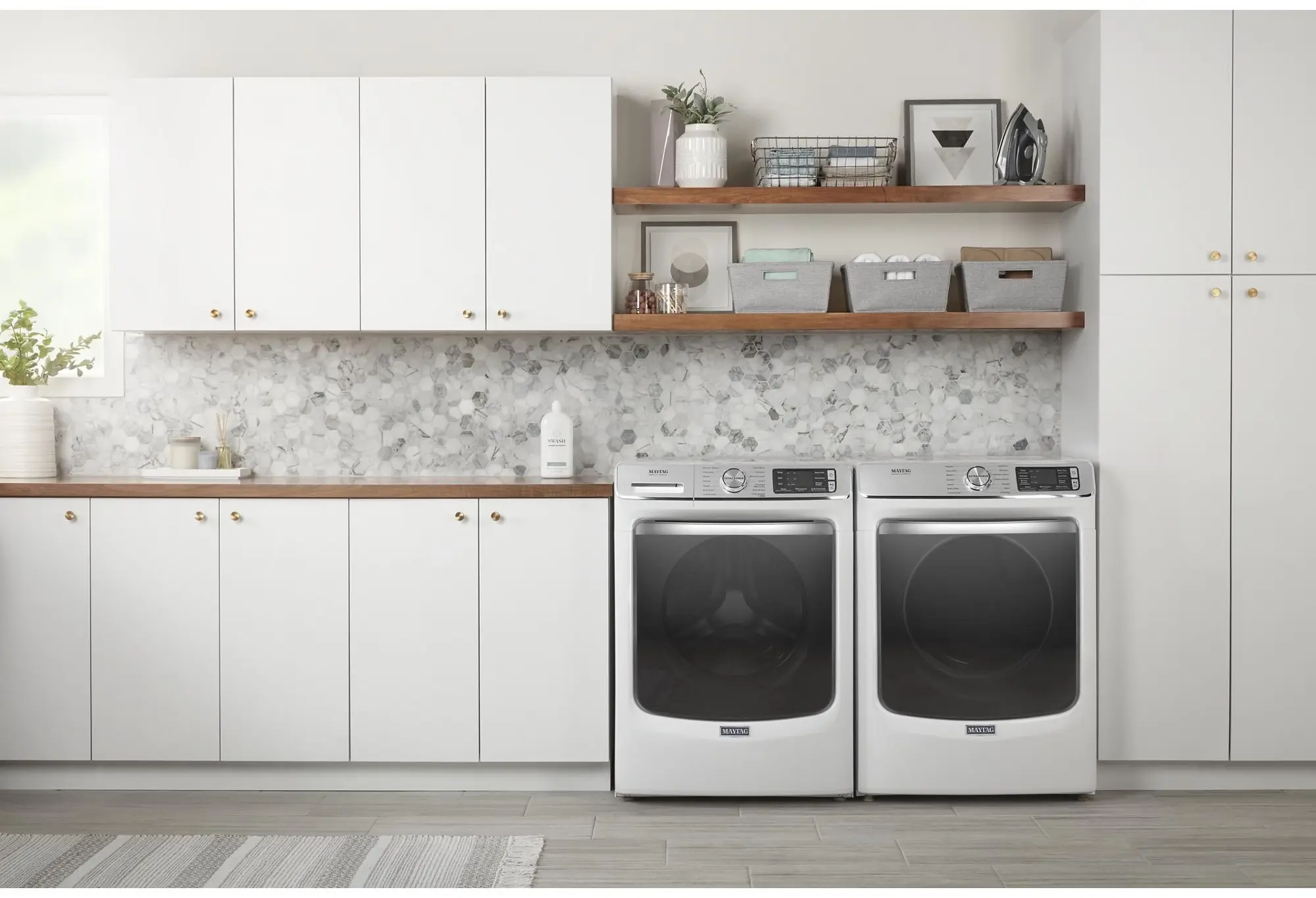 Maytag MED8630HW 27 Inch Front Load Electric Dryer White