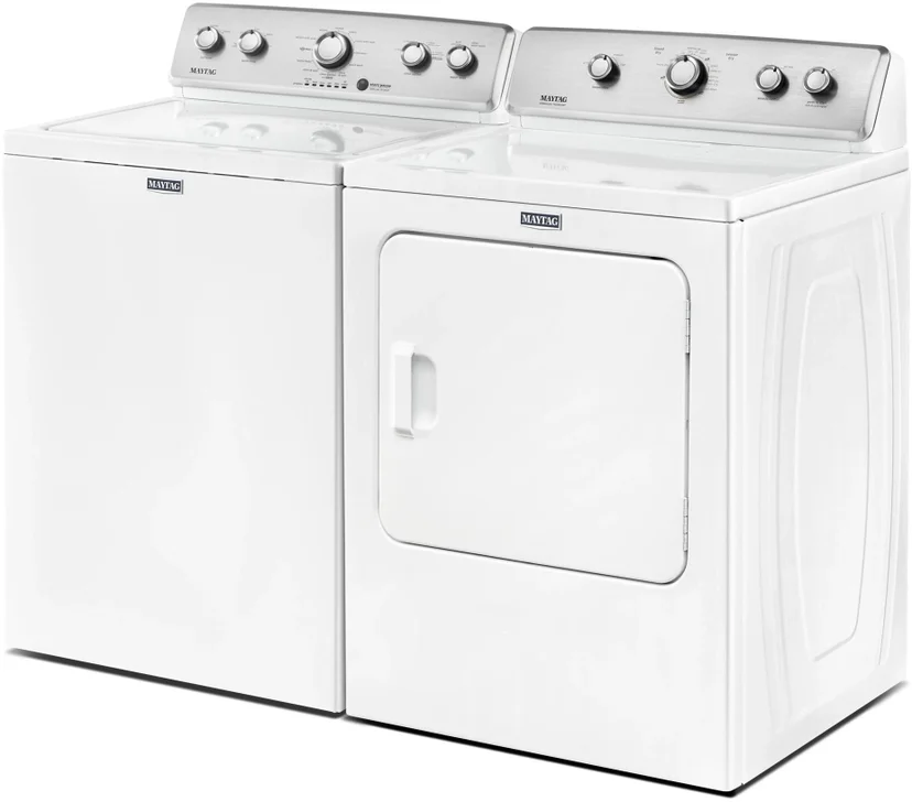 Maytag MEDC465HW 29 Inch Top Load Electric Dryer with Wrinkle Contr...