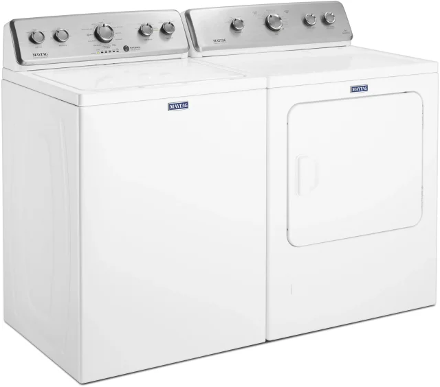 Maytag MEDC465HW 29 Inch Top Load Electric Dryer with Wrinkle Contr...