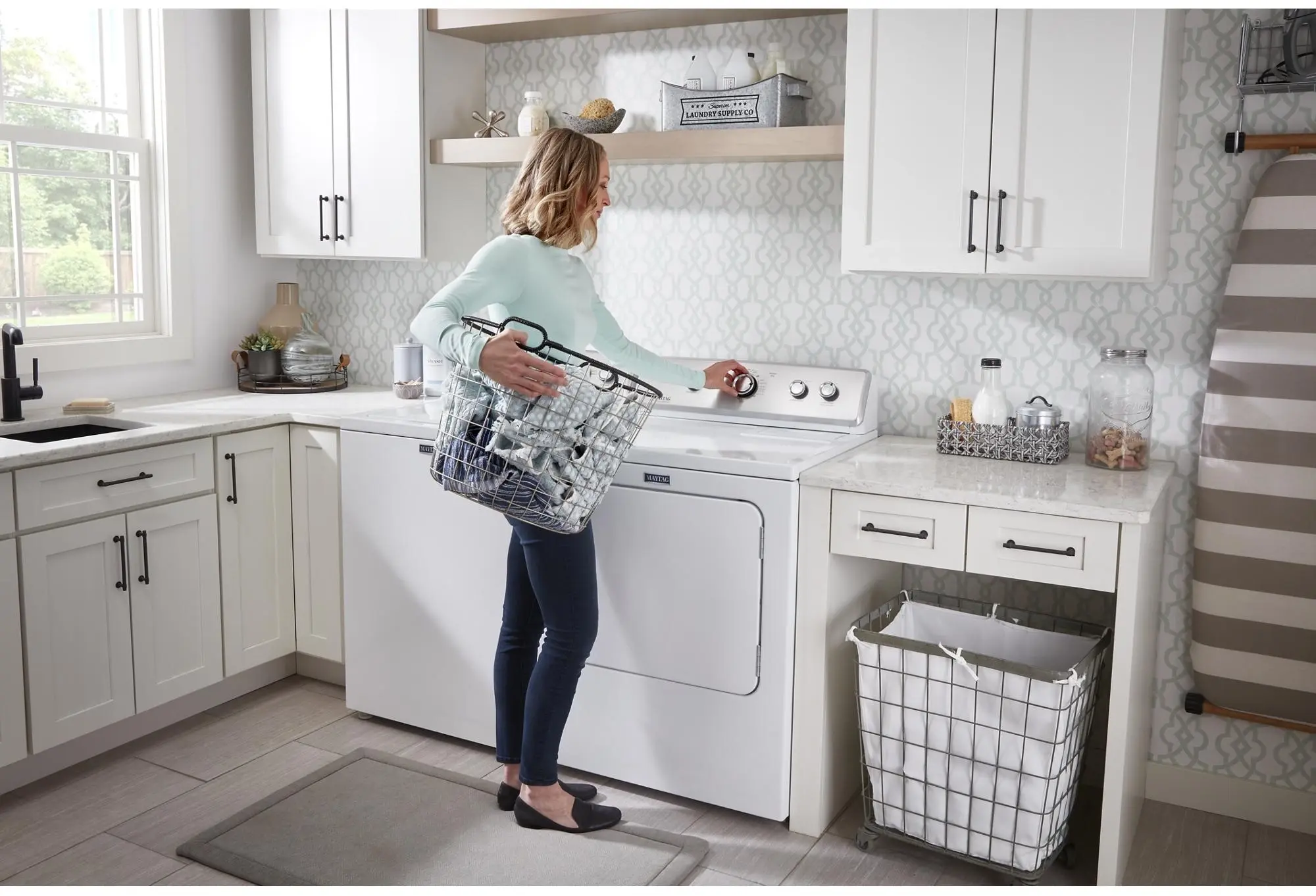 Maytag MEDC465HW White