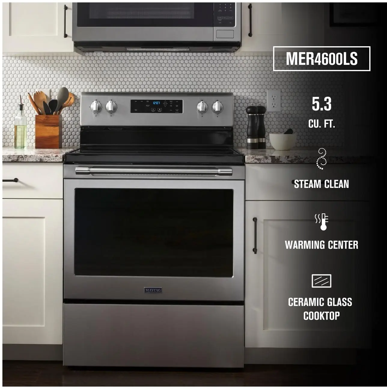 Maytag MER4600LS Stainless Steel