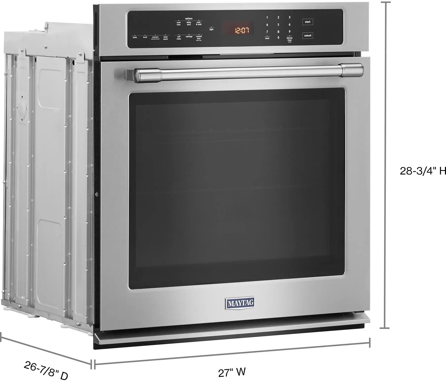 Maytag MEW9527FZ Fingerprint Resistant Stainless Steel