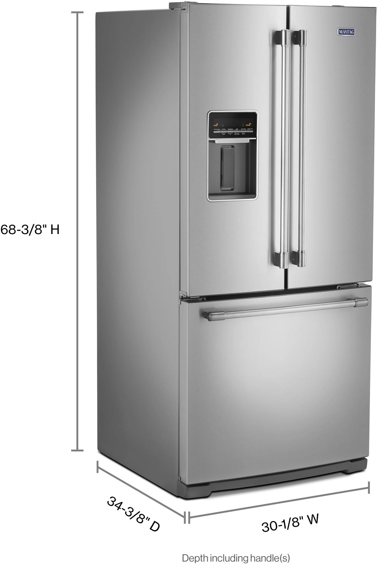 Maytag French Door Fridge (MFW2055FRZ) - Fingerprint Resistant Stainless Steel Maytag French Door Fridge (MFW2055FRZ) - Fingerprint Resistant Stainless Steel