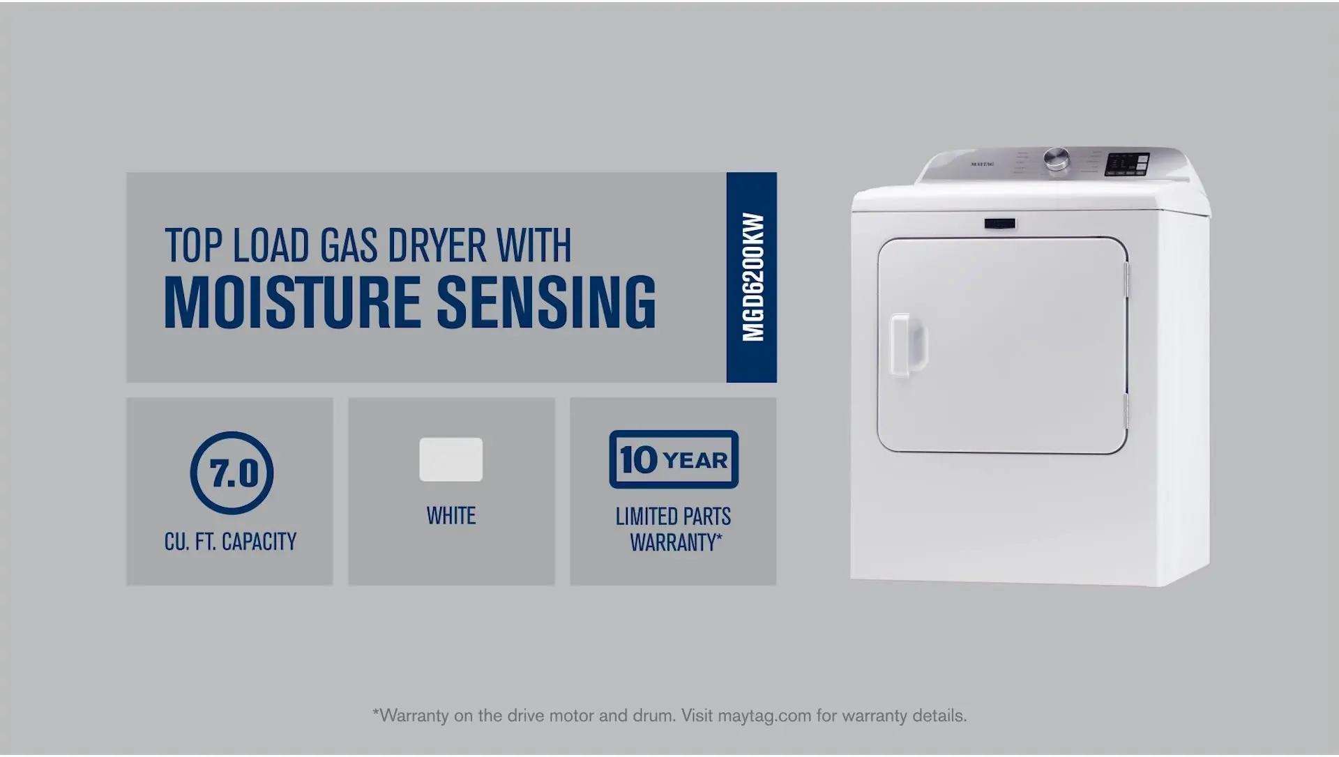Maytag MGD6200KW White