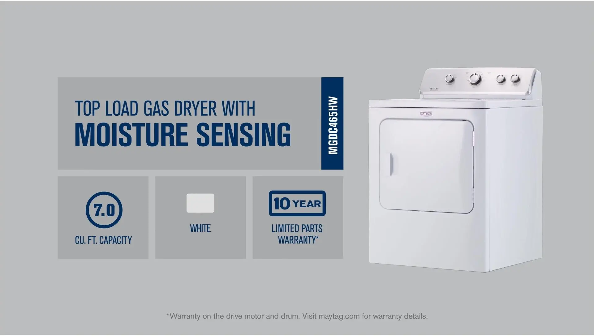 Maytag MGDC465HW White