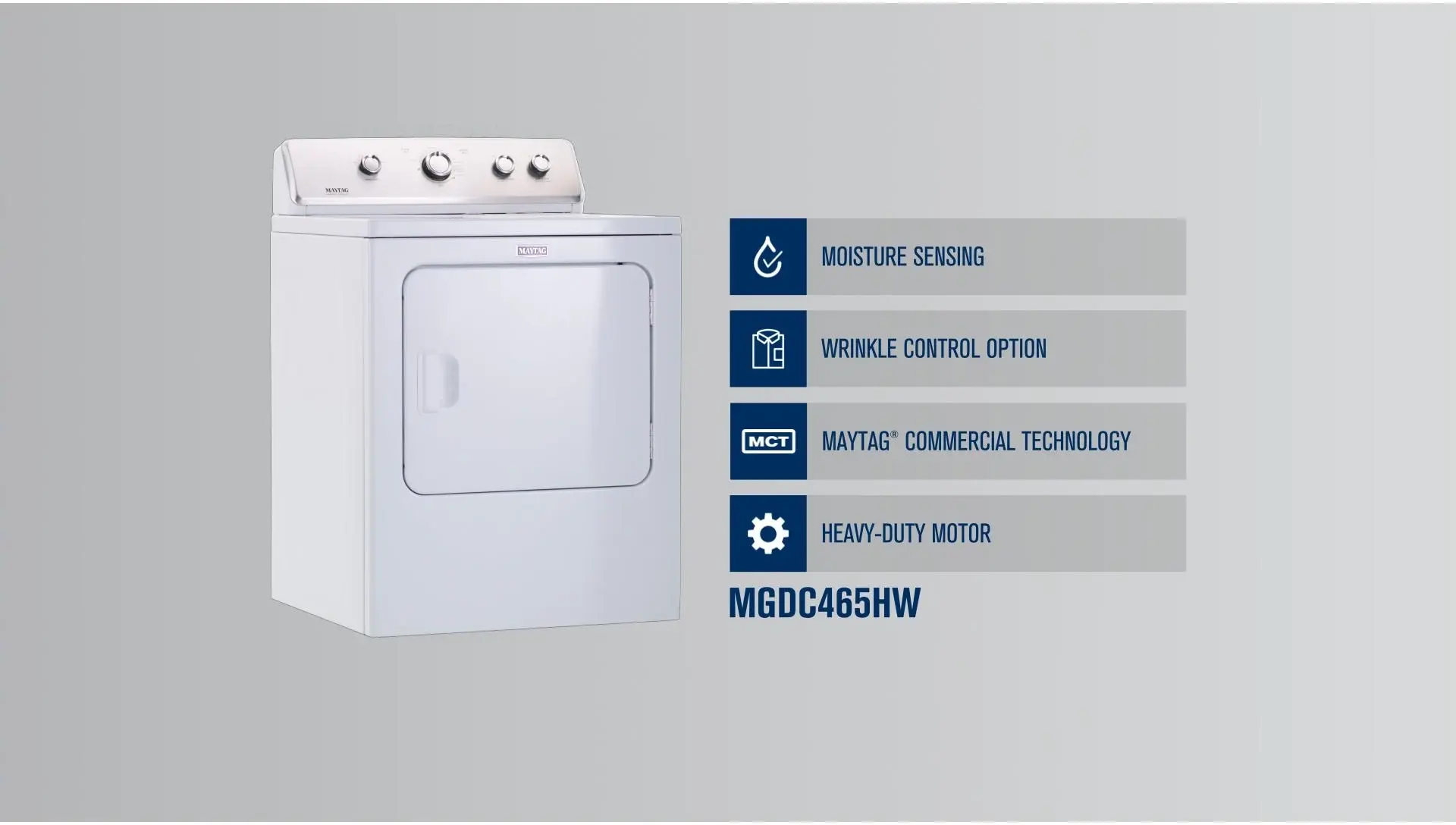 Maytag MGDC465HW White
