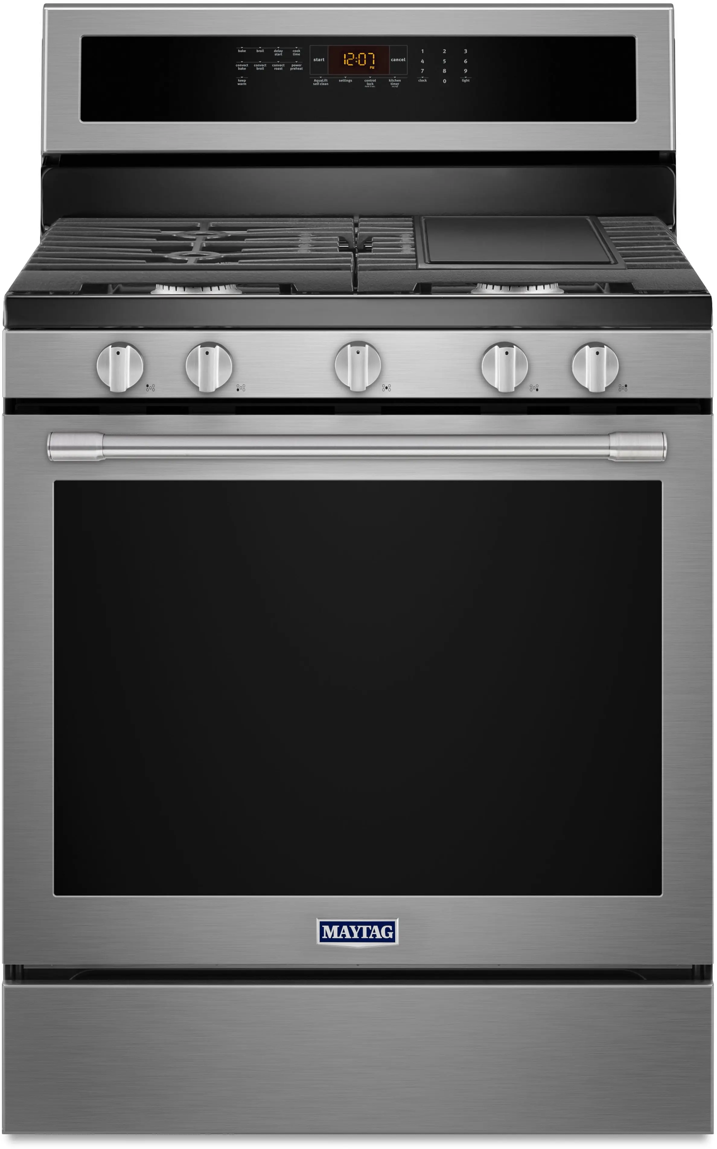 Maytag MGR8800FZ Fingerprint Resistant Stainless Steel, Natural Gas