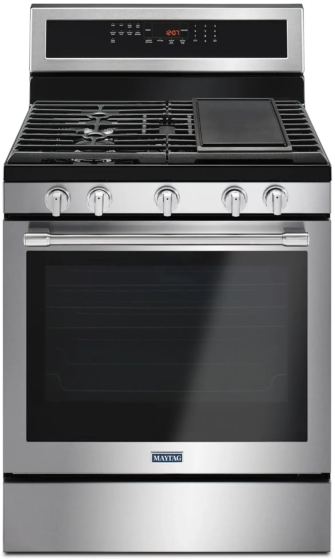 Maytag MGR8800FZ Fingerprint Resistant Stainless Steel, Natural Gas