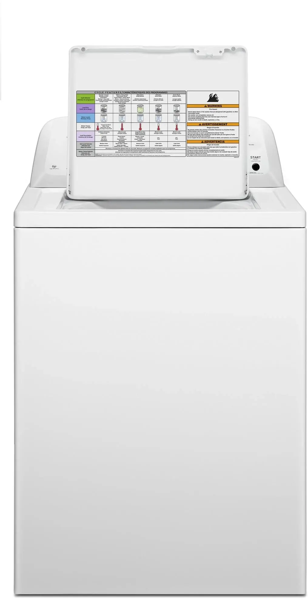 Amana NTW4516FW White