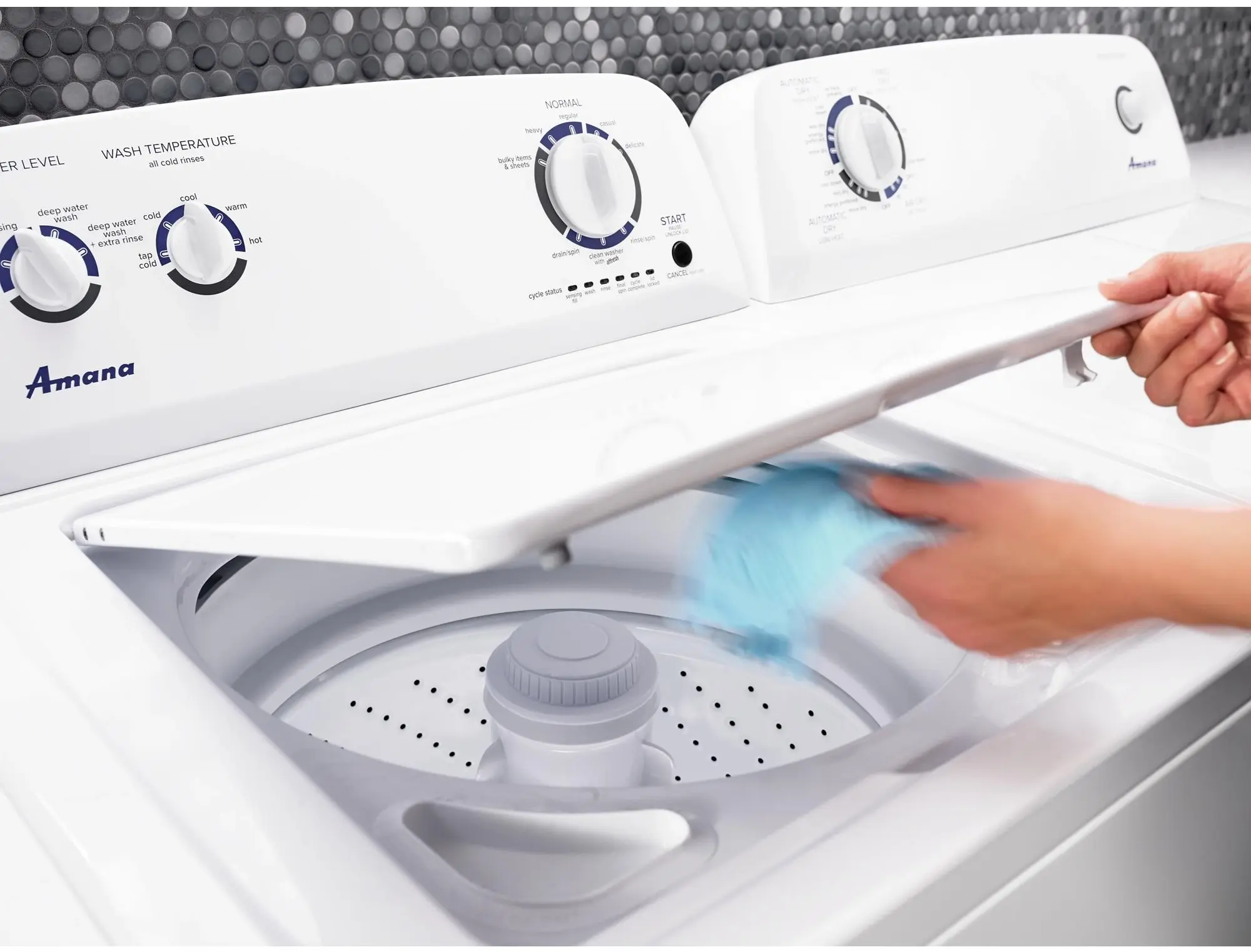 Amana NTW4516FW White