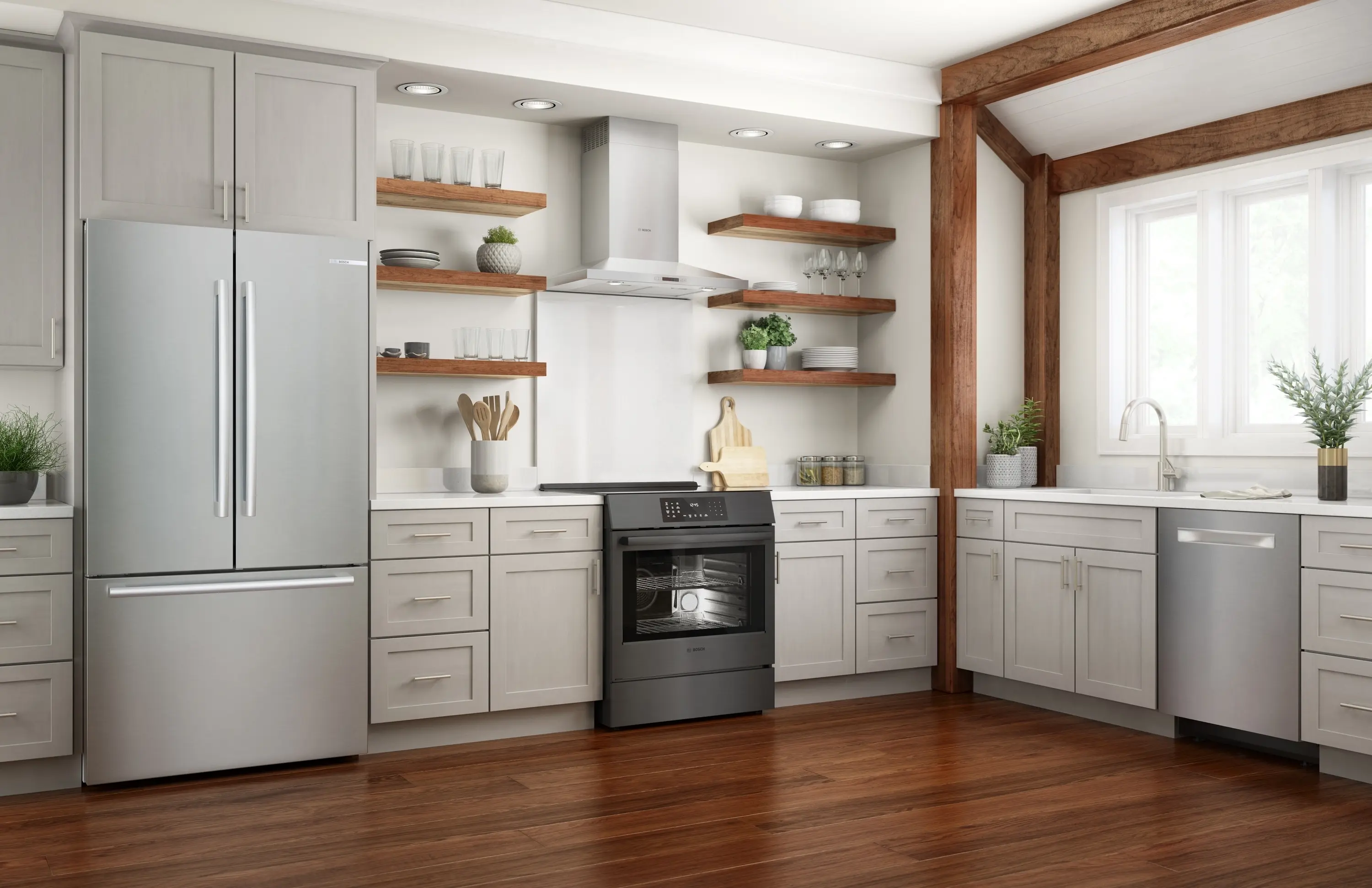 Bosch HII8046U Black Stainless Steel