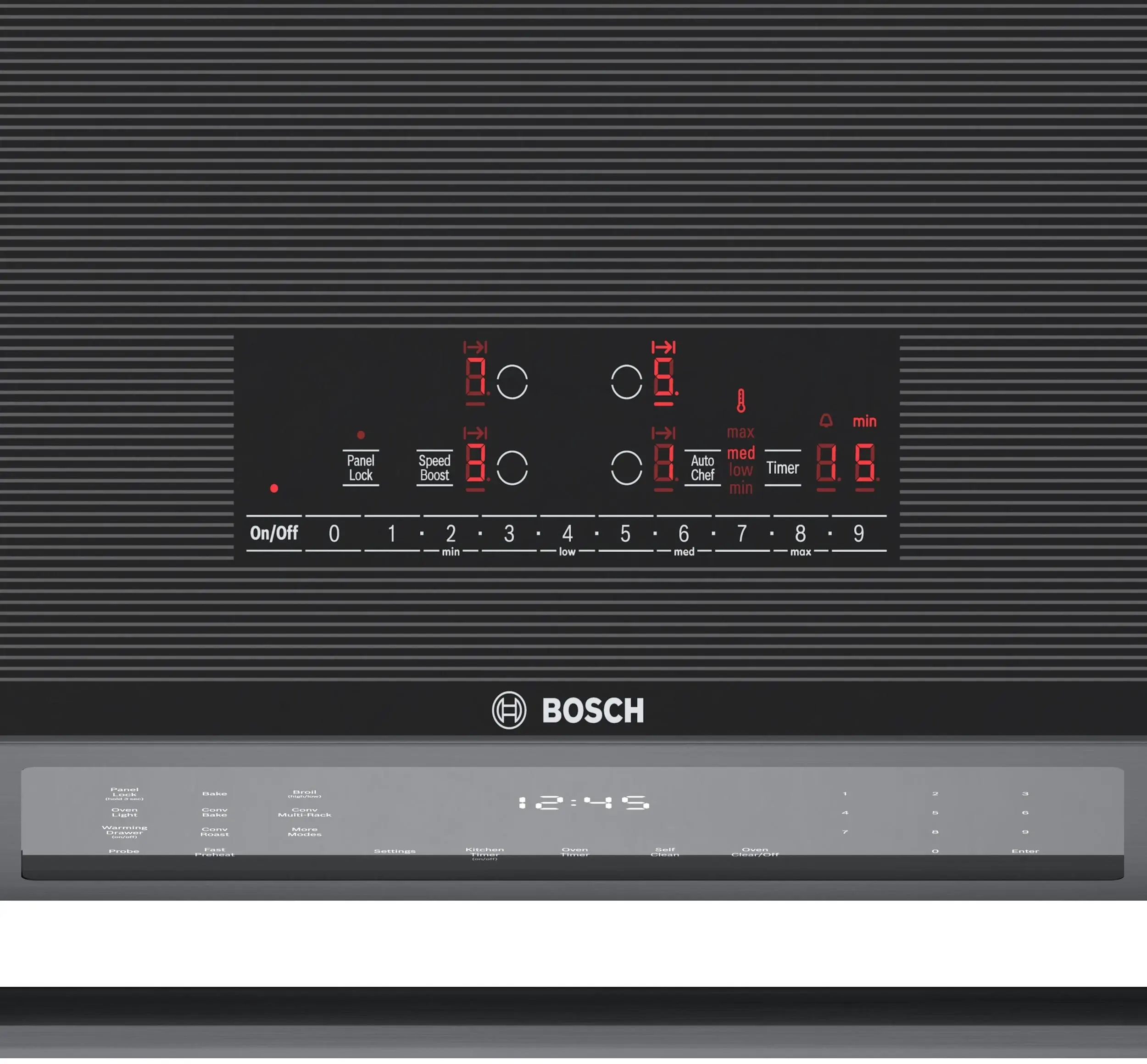 Bosch HII8046U Black Stainless Steel