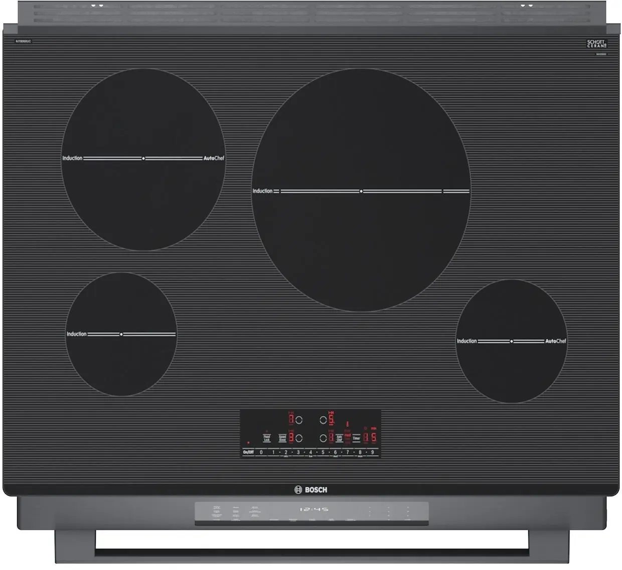 Bosch HII8046U Black Stainless Steel