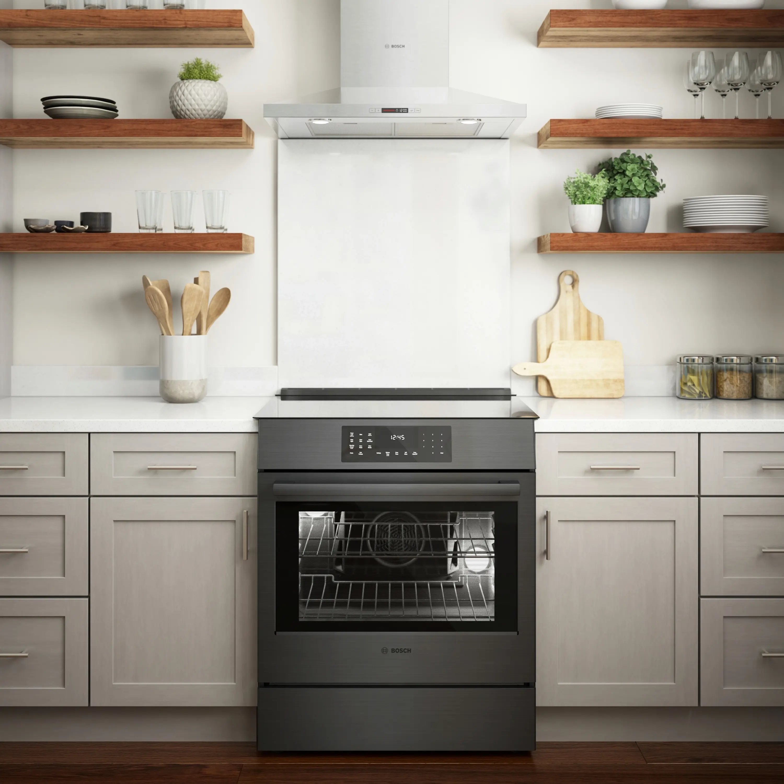 Bosch HII8046U Black Stainless Steel