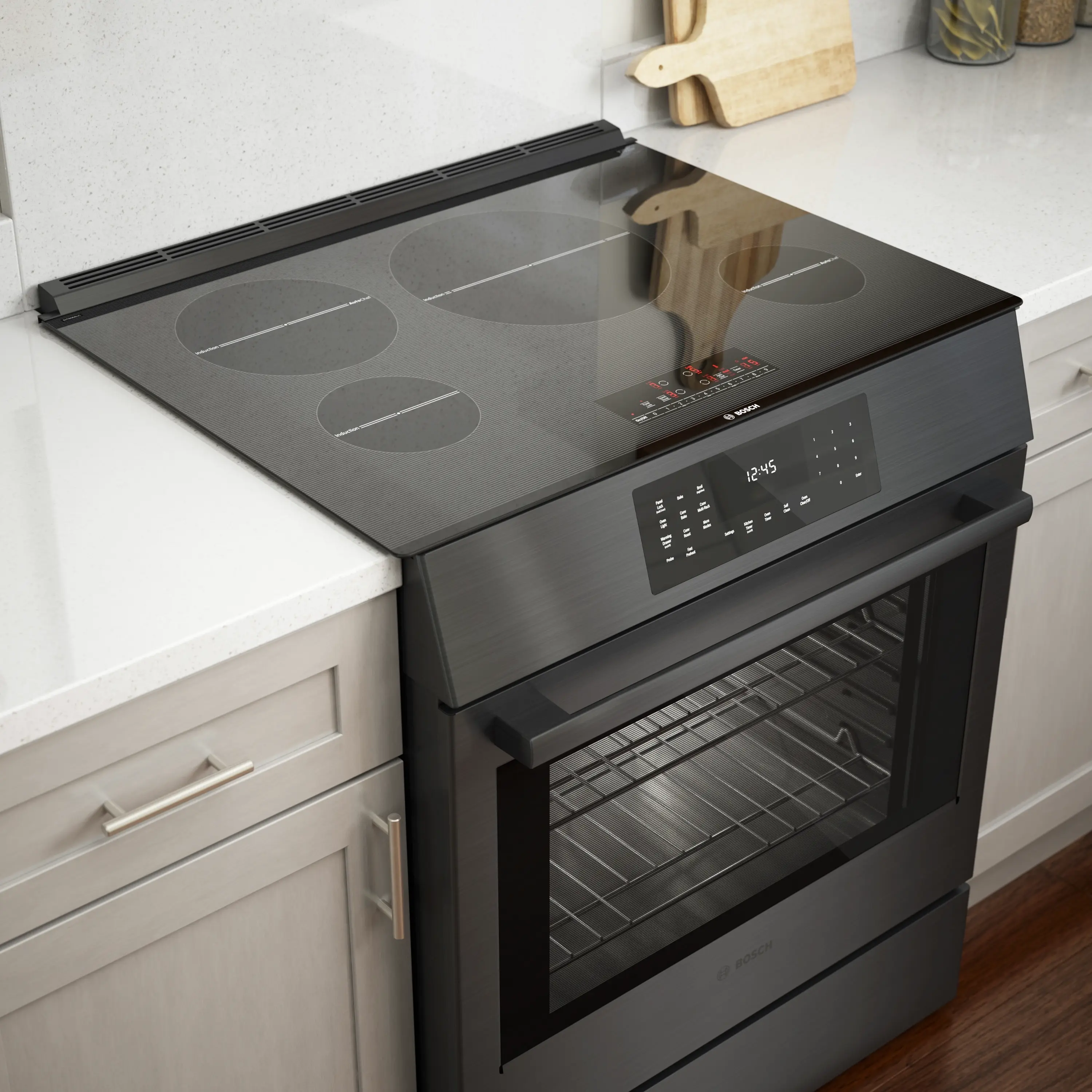 Bosch HII8046U Black Stainless Steel