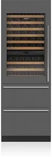 Sub Zero DET3050WCIAR Panel Ready, Right Hinge, High Altitude Glass Door