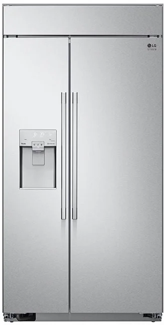 LG Studio SRSXB2622S 42 Inch Built In Side By Side Refrigerator