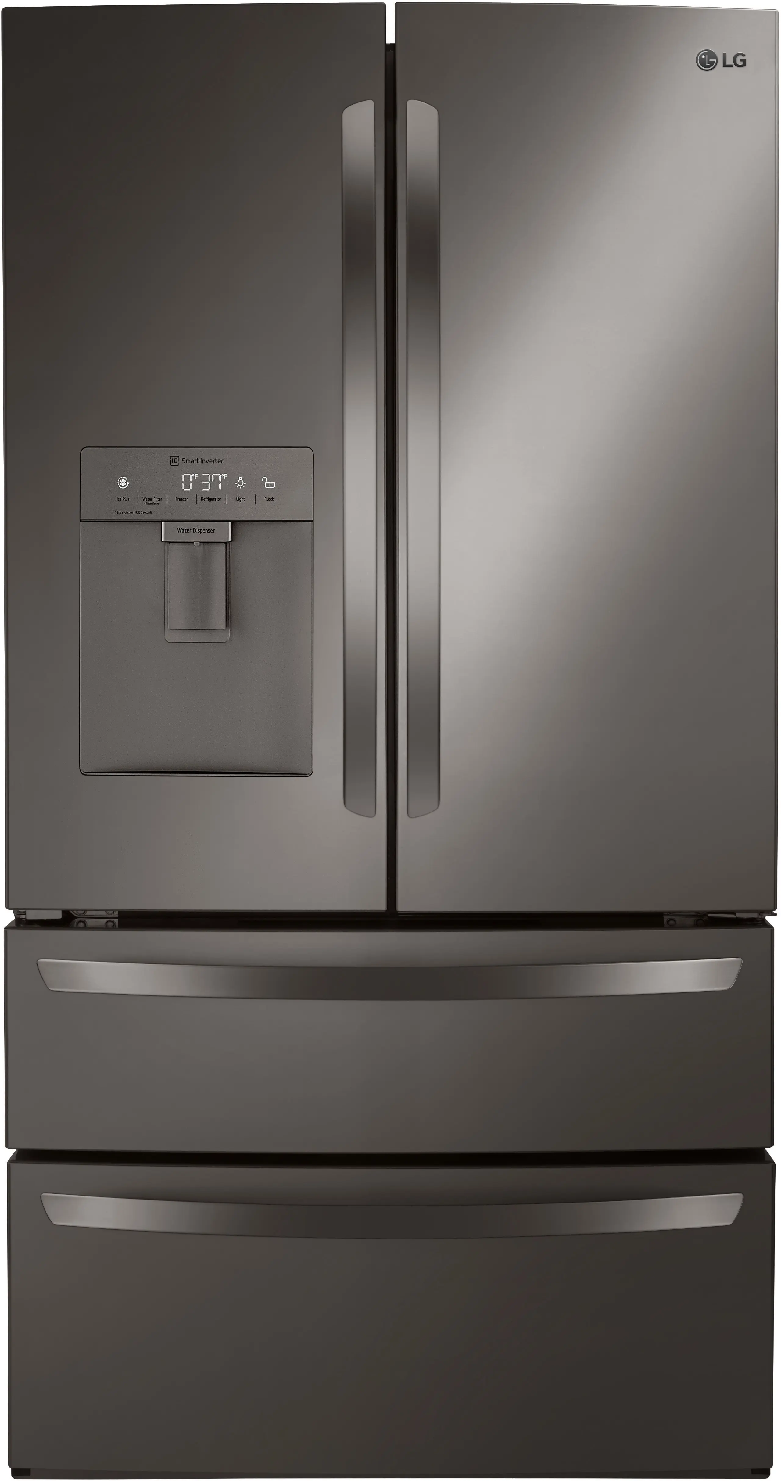 LG LRMWS2906D Black Stainless Steel 