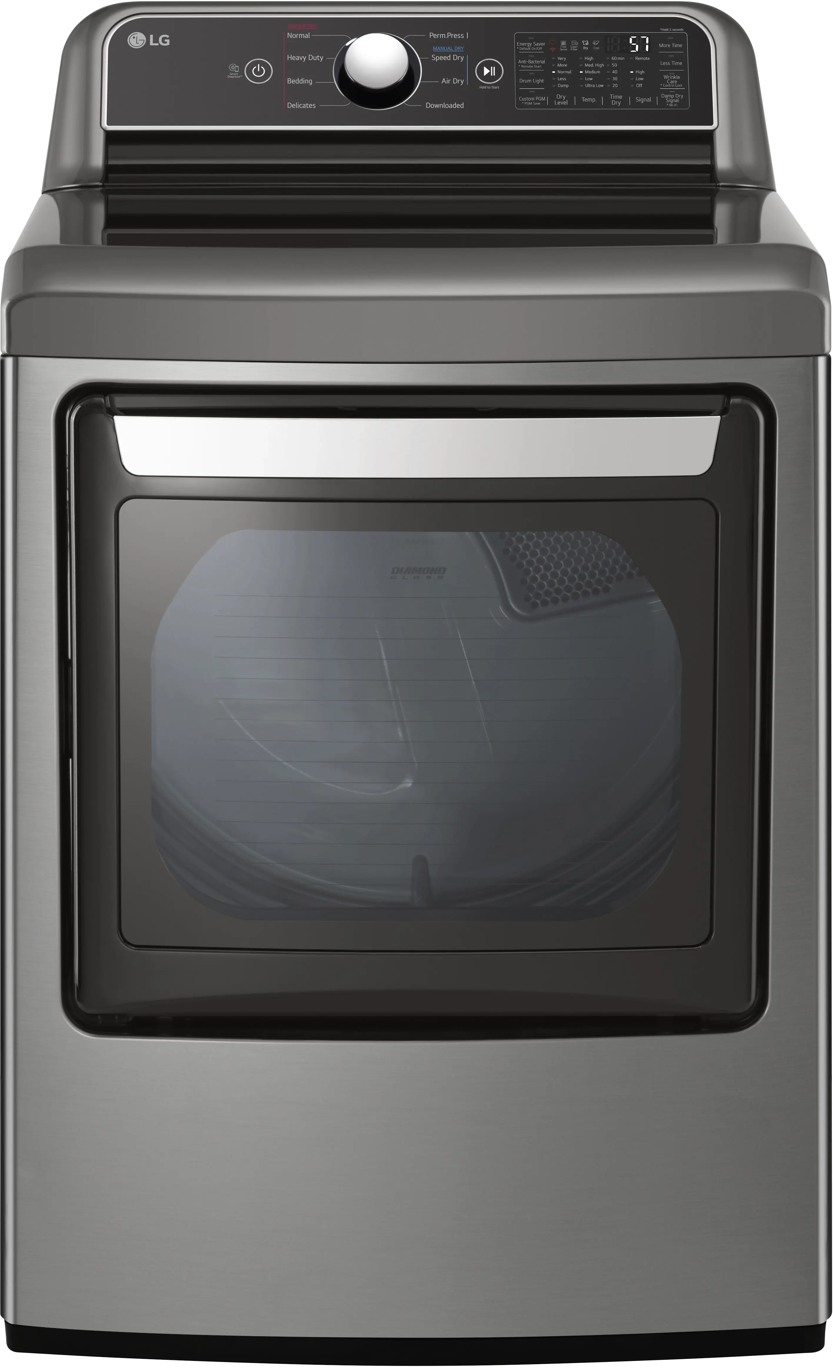 LG DLE7400VE Graphite Steel