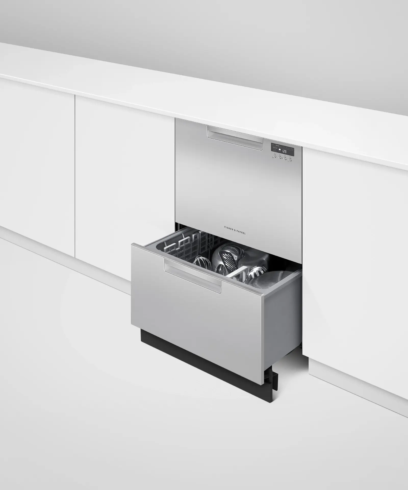 Fisher Paykel DD24DCHTX9N Stainless Steel, Water Softener