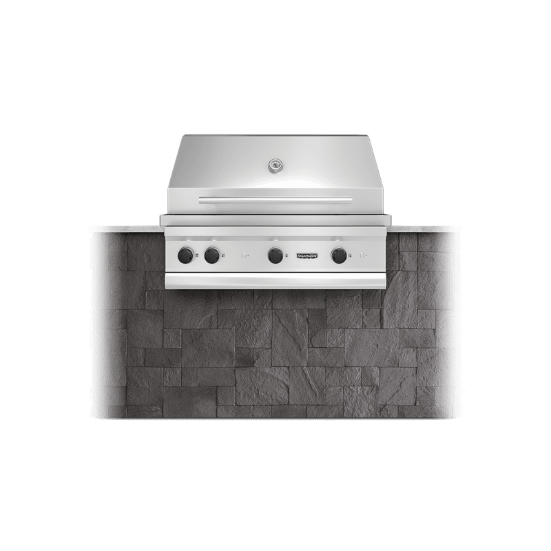 Kalamazoo K42DB11NALPBLKM6 Built-in Gas Grill Head: Bulk Liquid Propane, Mari...