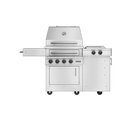 K500HS Freestanding Hybrid Grill with Side Burner