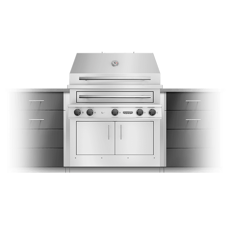 Kalamazoo K750HB21NALPBLKS4 Bulk Liquid Propane, Stainless Steel