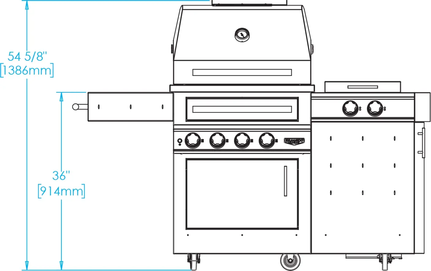 Kalamazoo K500HS21NANGS4 Natural Gas, Stainless Steel