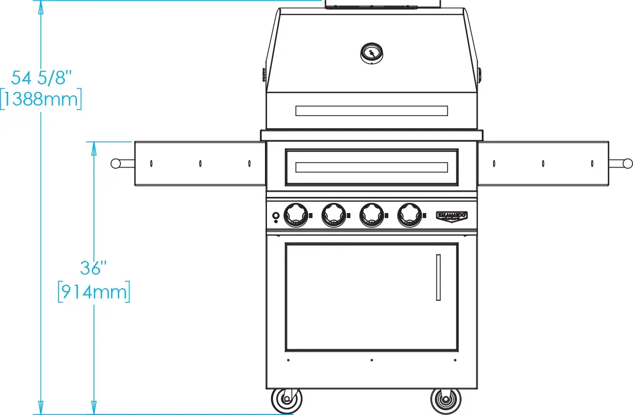 Kalamazoo K500HT21NANGS4 Natural Gas, Stainless Steel